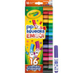 Crayola 588717 16Ct P/Squeks Emoji Stamper Washable Markers - MPHOnline.com