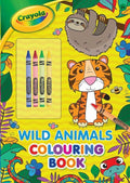 Crayola Wild Animals Colouring Book - MPHOnline.com