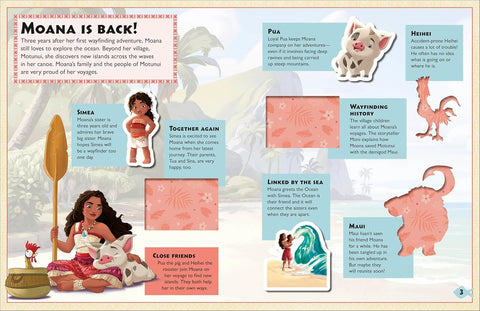 DK Ultimate Sticker Book: Disney Moana 2 - MPHOnline.com