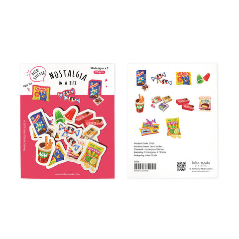 Stickers DS06 Nostalgia in A Bite