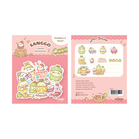 Stickers DS903 Tropical Expressions