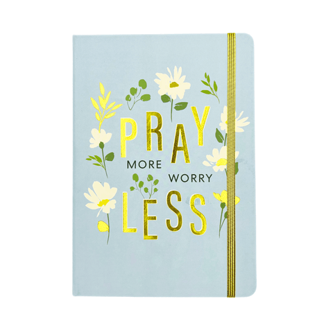 DUA GIFTS Pray More, Worry Less A5 PU Notebook - MPHOnline.com