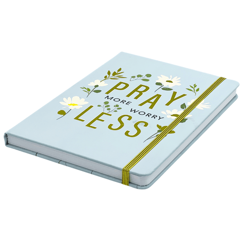 DUA GIFTS Pray More, Worry Less A5 PU Notebook - MPHOnline.com