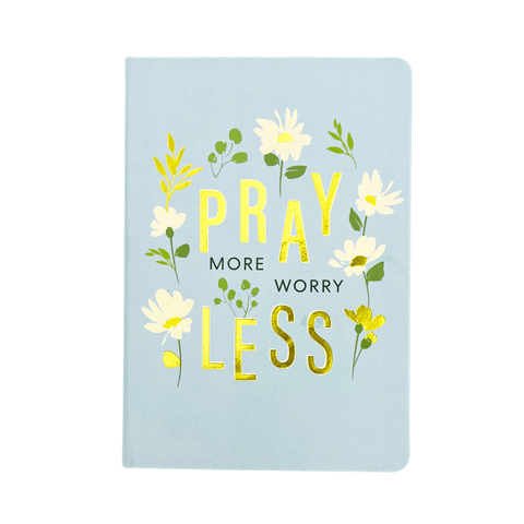 DUA GIFTS Pray More, Worry Less A5 PU Notebook - MPHOnline.com