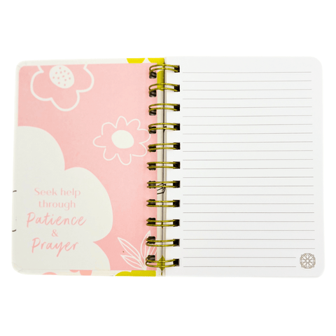 Inhale Sabr, Exhale Shukr A6 Spiral Notebook - MPHOnline.com