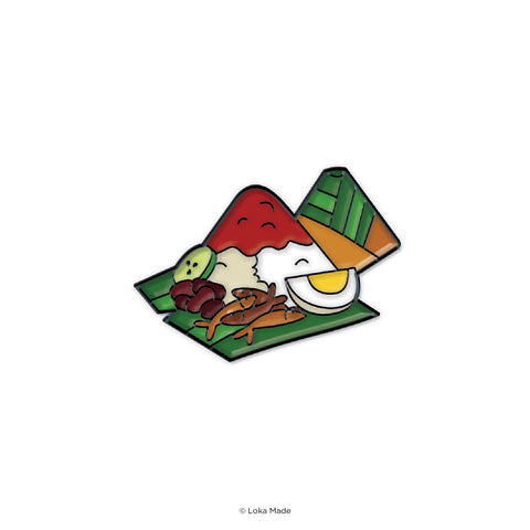 Loka Made Ena-Fda-02 Pin:Nasi Lemak