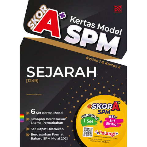 Skor A+ SPM (2023) Sejarah - MPHOnline.com