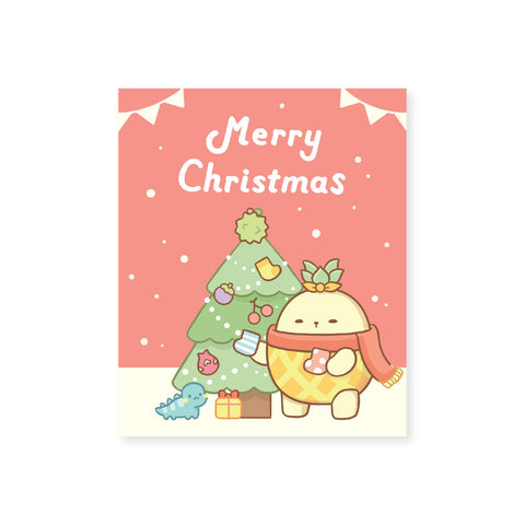Greeting Card GC902 Merry Christmas Pine