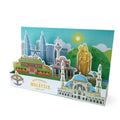 Pop Up Greeting Card 3D Greeting Card: Beauty in Diversity, Malaysia - MPHOnline.com