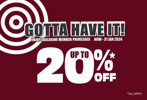 Year-end Gotta Have It! 20% off selected titles.