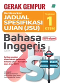 Gerak Gempur JSU KSSM English Form 1 - MPHOnline.com