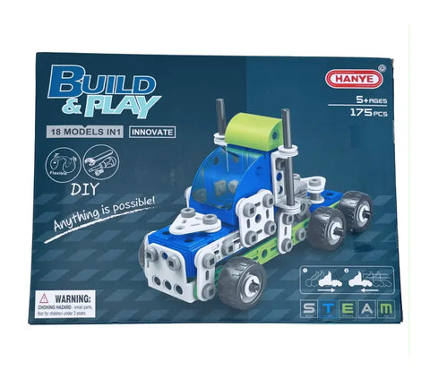 HANYE: Build & Play - 18 Models In 1 (175pcs) - MPHOnline.com