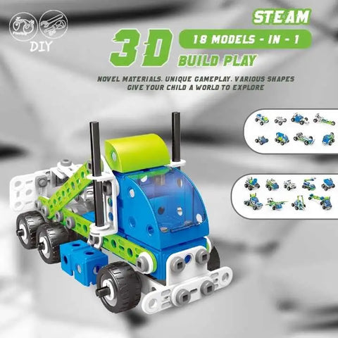 HANYE: Build & Play - 18 Models In 1 (175pcs) - MPHOnline.com
