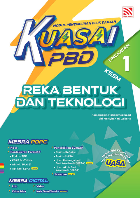 Kuasai PBD KSSM (2024) Reka Bentuk Dan Teknologi Tg 1 - MPHOnline.com