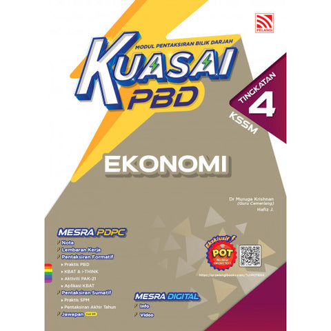 Kuasai PBD KSSM (2024) Ekonomi Tg 4 - MPHOnline.com