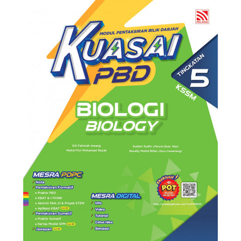 Kuasai PBD KSSM (2024) Biologi / Biology Tingkatan 5 - MPHOnline.com