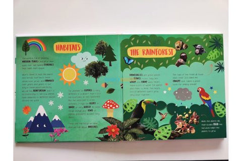 Little Wonders Multi-Flap Books- Habitats - MPHOnline.com