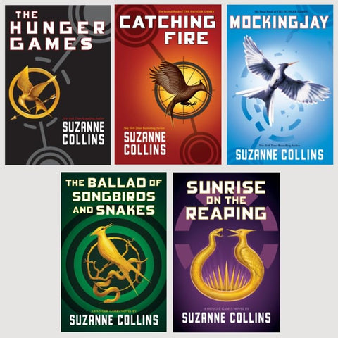 Hunger Games 5-Book Paperback Boxed Set (Asia Edition)