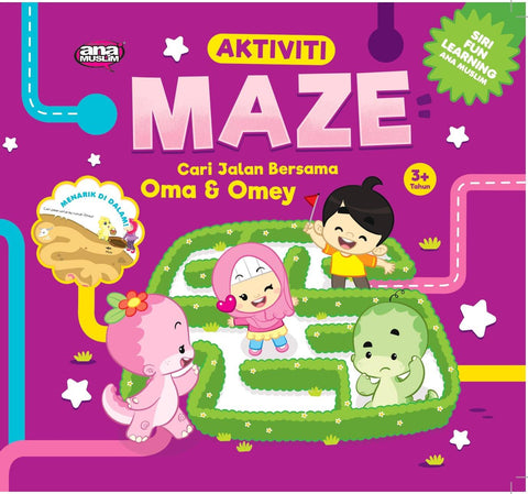 Aktiviti Maze Cari Jalan Bersama Oma & Omey - MPHOnline.com