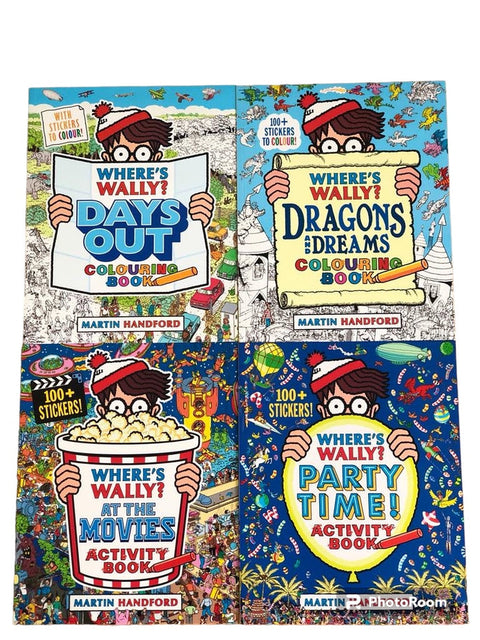 Where's Wally? Excellent Expeditions And Activities 8 Book Set Ziplock - MPHOnline.com