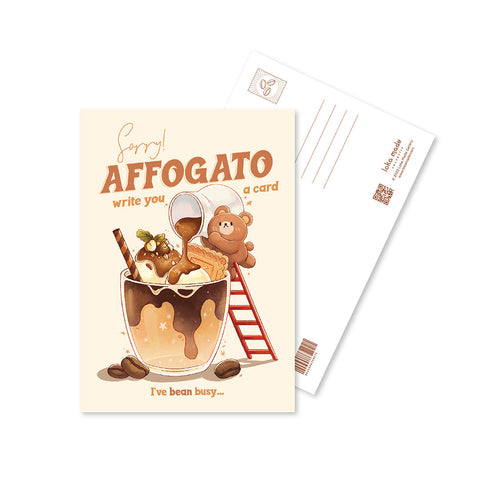 Postcard MSP109 Sorry Affogato Write You A Card