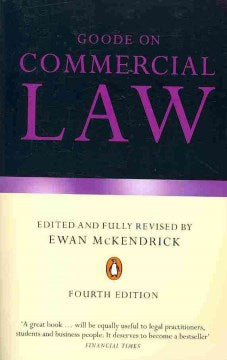 Commercial Law (4th Ed.) - MPHOnline.com