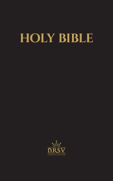 NRSV Updated Edition Pew Bible, Black - MPHOnline.com