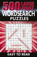 500 Large Print Wordsearch Puzzles - MPHOnline.com