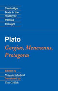 Plato: Gorgias, Menexenus and Protagoras - MPHOnline.com