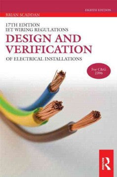 Design And Verification Of Electrical Installations - MPHOnline.com