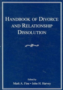 Handbook of Divorce And Relationship Dissolution - MPHOnline.com