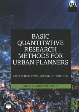 Basic Quantitative Research Methods for Urban Planners - MPHOnline.com