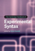 The Cambridge Handbook of Experimental Syntax - MPHOnline.com