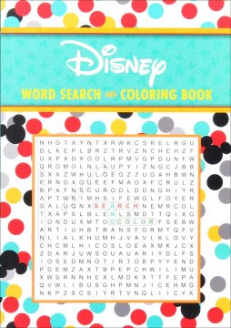 Disney Word Search and Coloring Book - MPHOnline.com