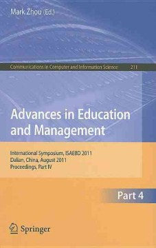 Advances in Education and Management - MPHOnline.com