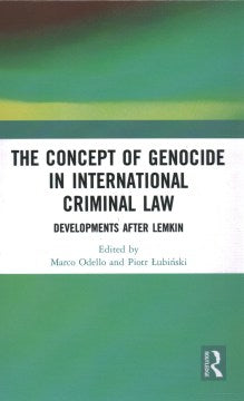 The Concept of Genocide in International Criminal Law - MPHOnline.com