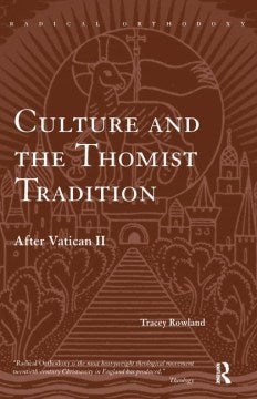 Culture and the Thomist Tradition - MPHOnline.com