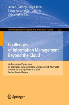 Challenges of Information Management Beyond the Cloud - MPHOnline.com