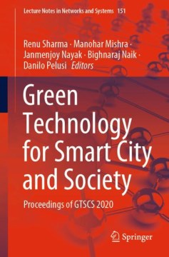 Green Technology for Smart City and Society - MPHOnline.com