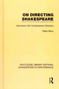 On Directing Shakespeare - MPHOnline.com