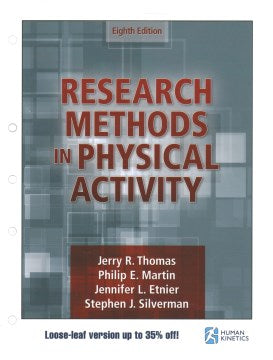 Research Methods in Physical Activity - MPHOnline.com