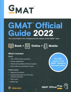 GMAT Official Guide 2022 Bundle - MPHOnline.com