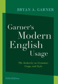 Garner's Modern English Usage - MPHOnline.com