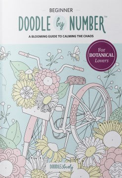 Beginner Doodle by Number for Botanical Lovers - MPHOnline.com