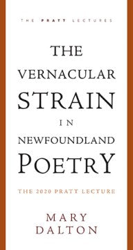 The Vernacular Strain in Newfoundland Poetry - MPHOnline.com