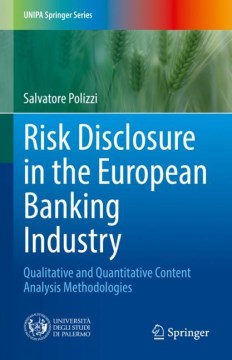 Risk Disclosure in the European Banking Industry - MPHOnline.com