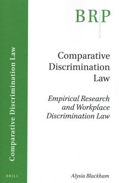 Empirical Research and Workplace Discrimination Law - MPHOnline.com