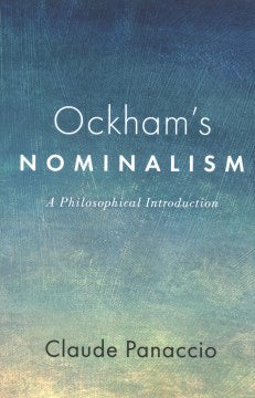 Ockham's Nominalism - MPHOnline.com