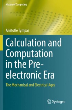 Calculation and Computation in the Pre-electronic Era - MPHOnline.com