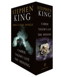 Stephen King Three Classic Novels Box Set: Carrie, 'Salem's Lot, The Shining - MPHOnline.com